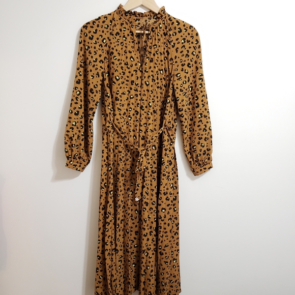 & Other Stories Leopard Print Dress - Picture 10 of 10